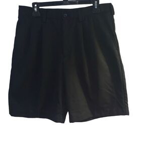 Pre Owned Men's Izod Black Golf Shorts Size 32 Performance Style Athletic